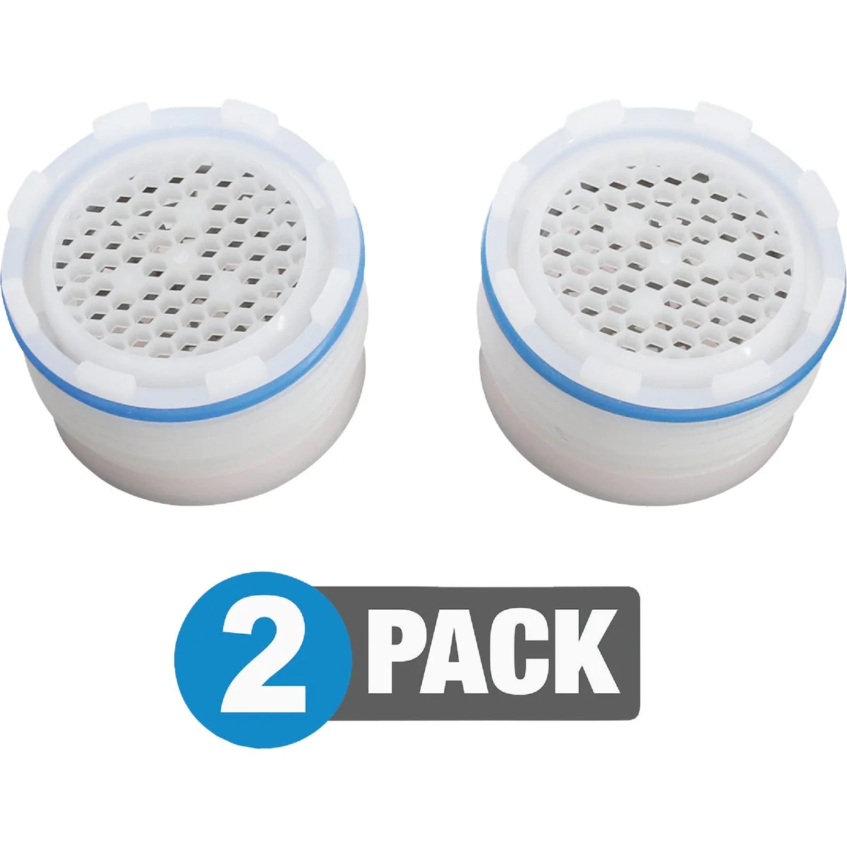 Effective Danco WaterSense 1.2 GPM Tiny Hidden Faucet Aerator Insert 2-Pack Safe