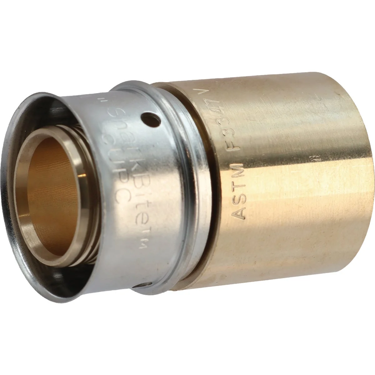 Secure SharkBite 3 4 In.x3 4 In. Female PEX Press Brass Sweat Adapter Practical