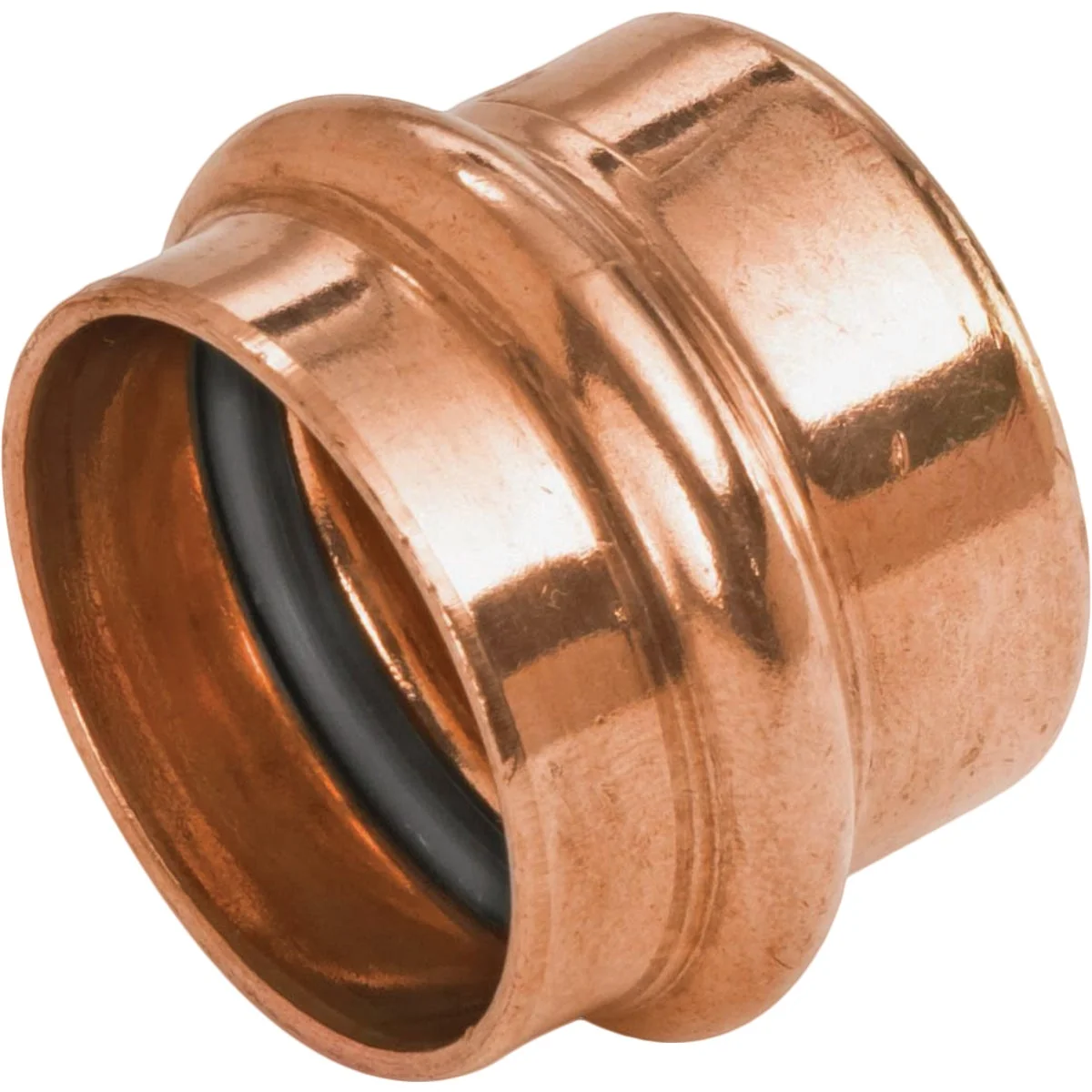 Traditional NIBCO 1 2 In. Press Copper Cap 10-Pack Clean