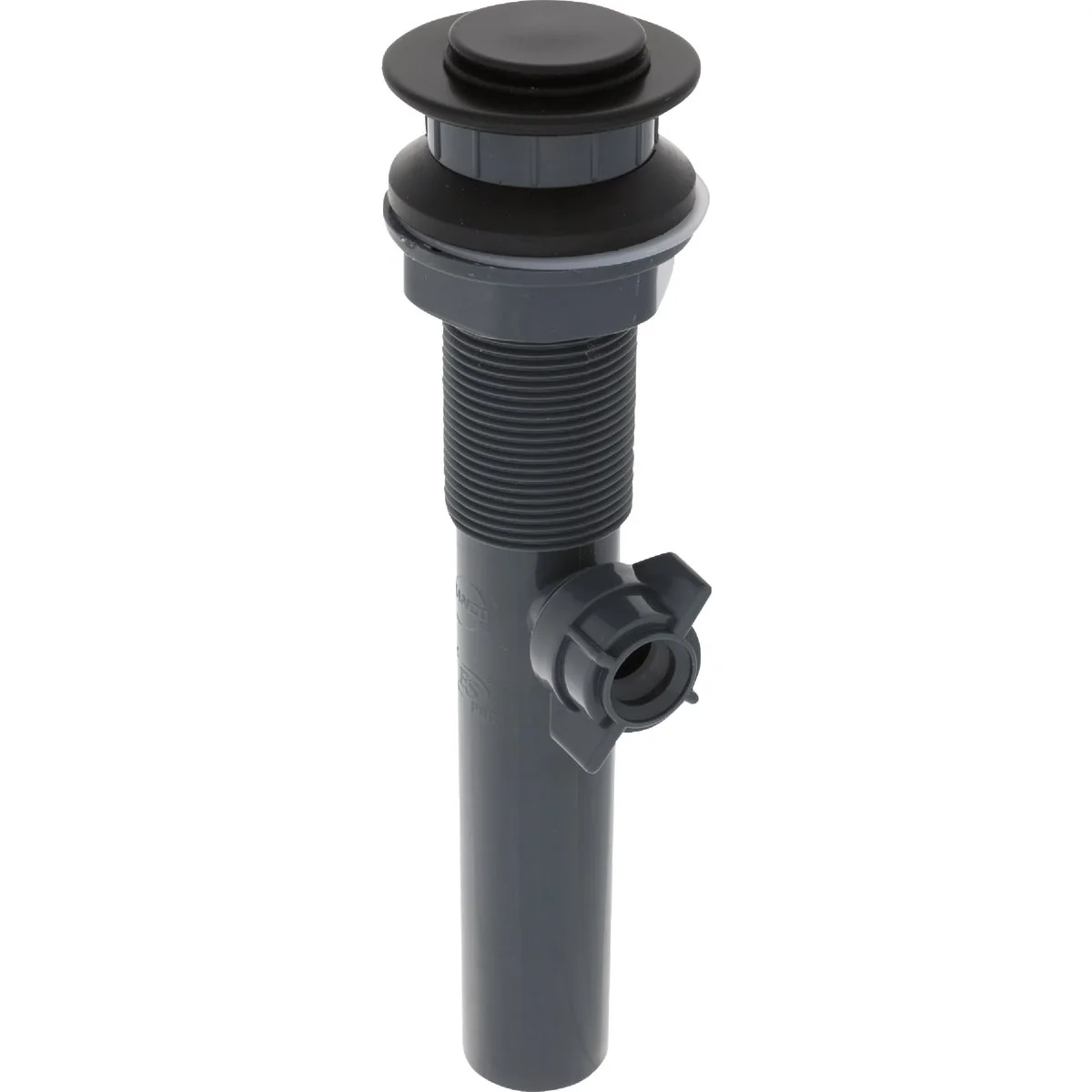Modern Danco EZ Connect Matte Black Plastic Pop-Up Drain Stopper Practical