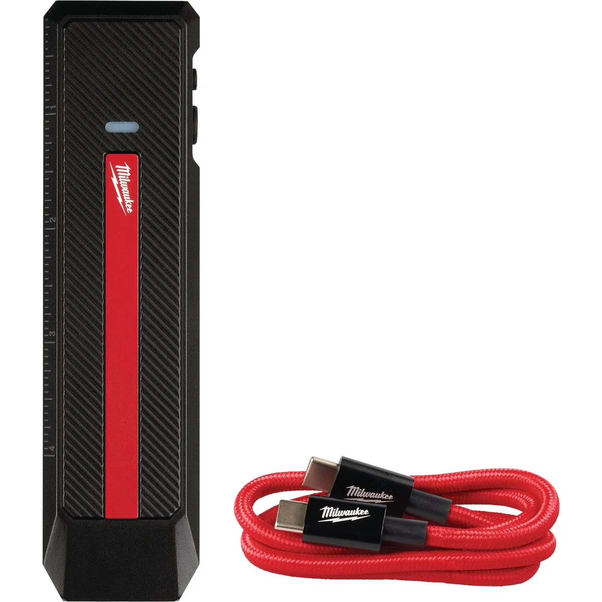 Milwaukee LED Rechargeable Flat Flashlight with Green Laser Top-Quality