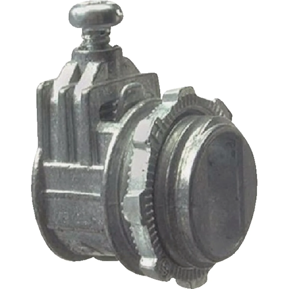 Responsible Halex 3 8 In. Zinc Flex Saddle Box Connector 5-Pack Professional