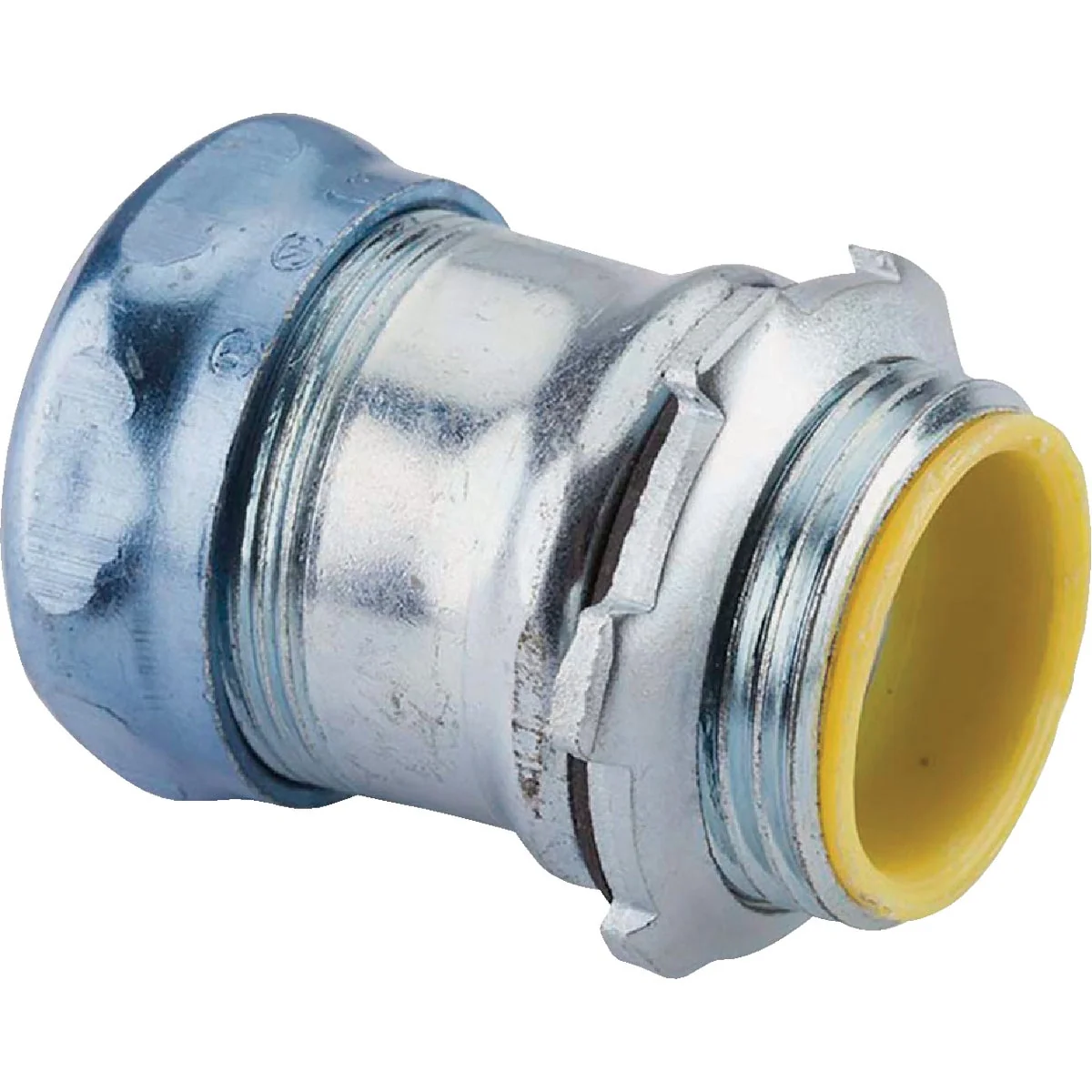 World-Class Halex 3 4 In. EMT Steel Rain-Tight Compression Connector with Insulated Throat 3-Pack Green
