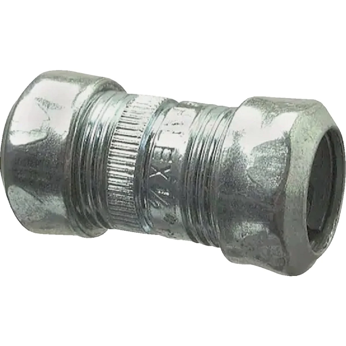 Certified Halex 1 In. EMT Steel Raintight Compression Coupling Safe