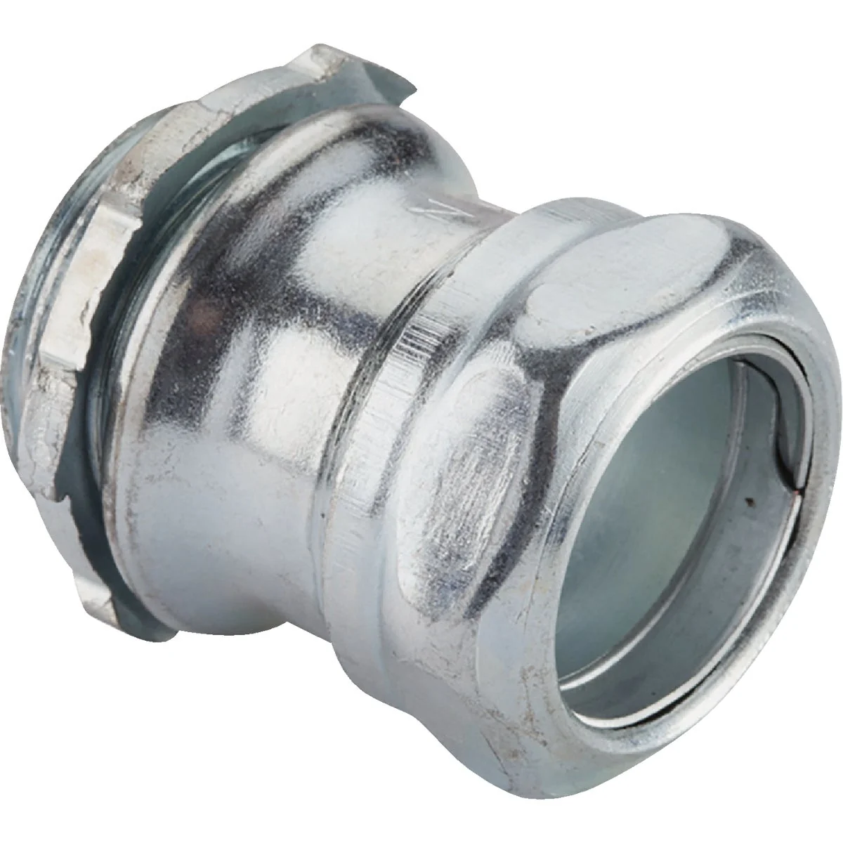 Fine Halex 3 4 In. EMT Steel Compression Connector 5-Pack Prestigious