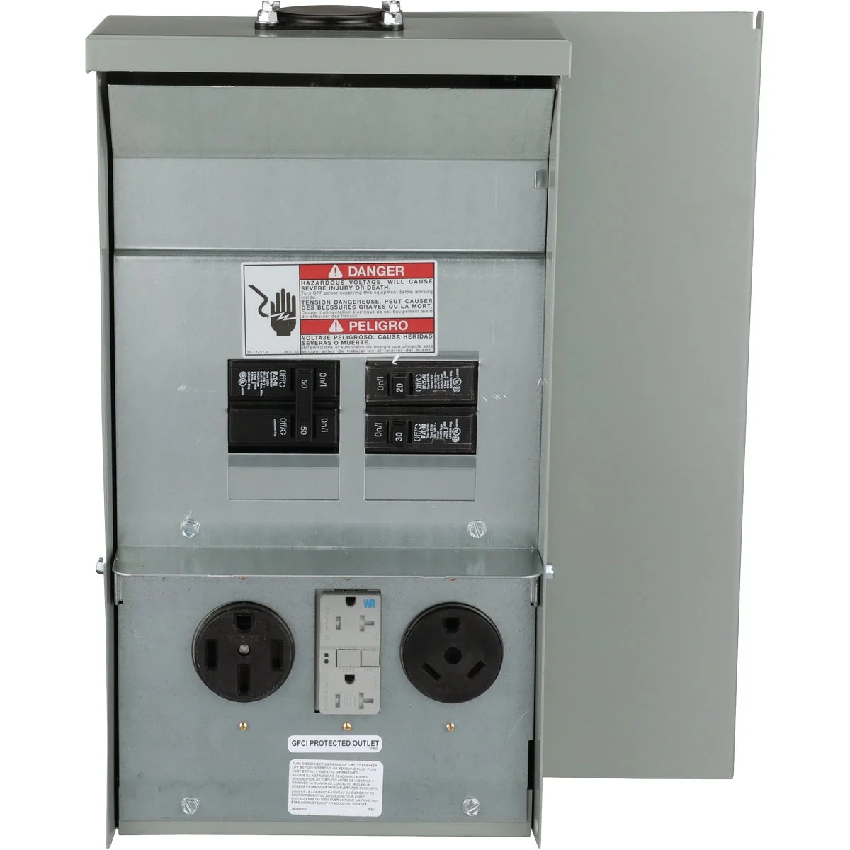 Quality Eaton 50A 20A 30A NEMA 14-50R 5-20R2GF TT-30R 125V 250V RV Utility Power Outlet Carefully Designed