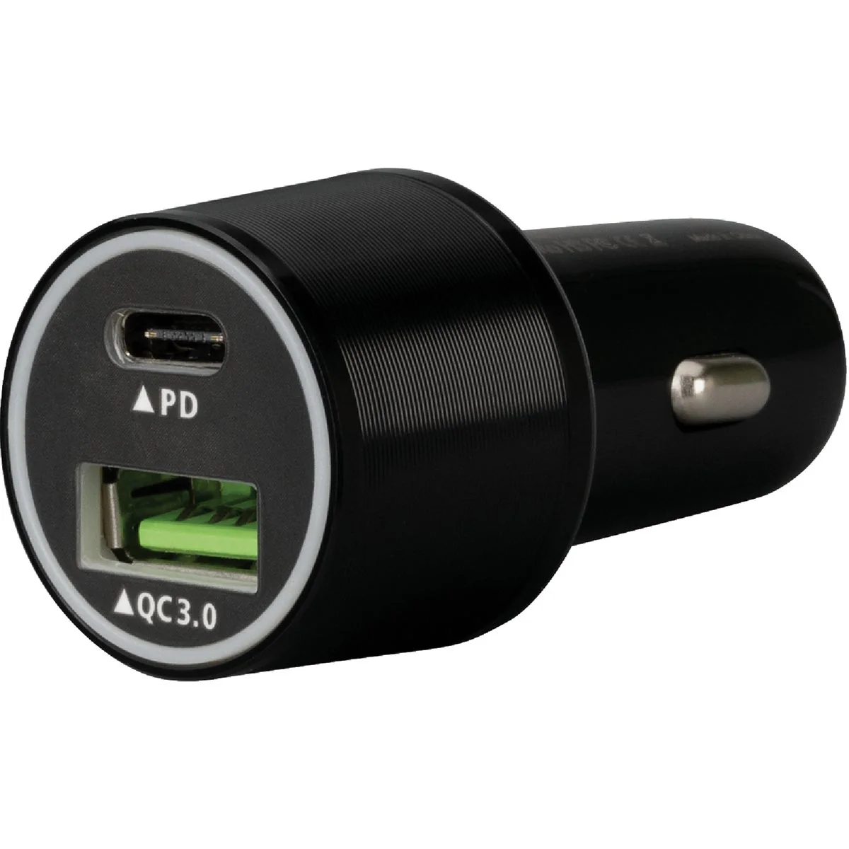 Exceptional Blue Jet Fast Charge 12V USB-C Car Charger with Power Delivery PD Traditional