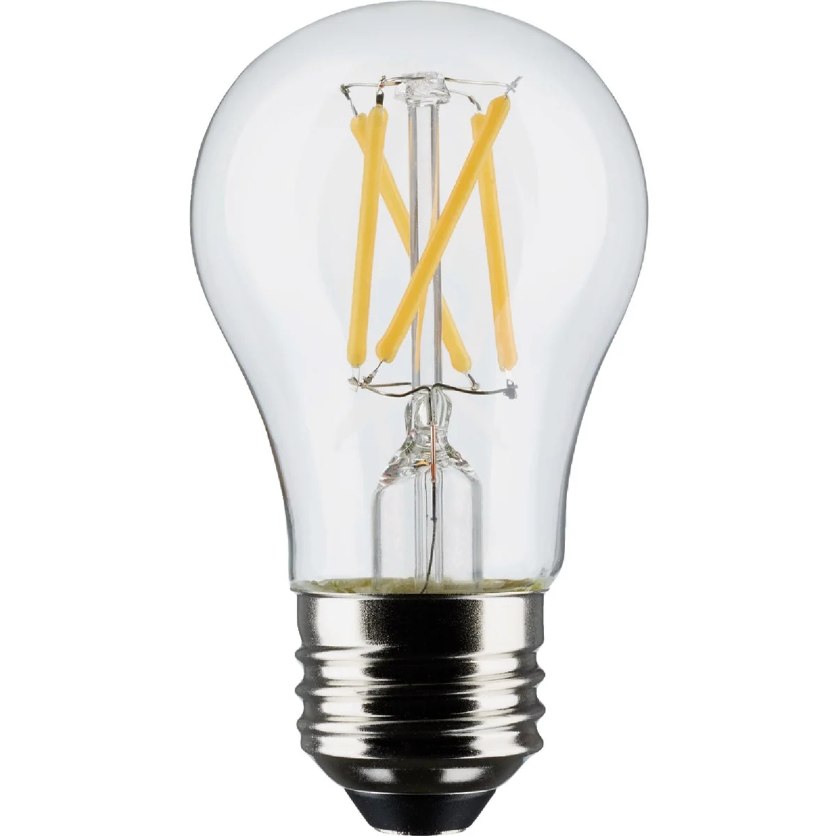 Detailed Satco 40W Equivalent Warm White A15 Medium Dimmable Traditional LED Light Bulb 2-Pack Fine Crafted