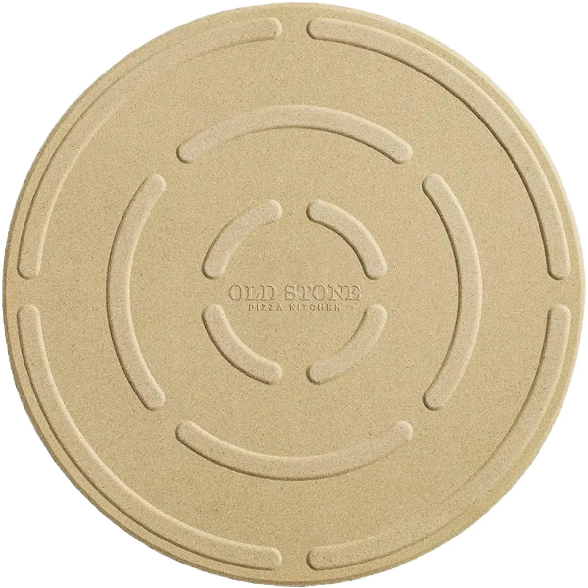 Optimized Old Stone 16 In. Beige Cordierite Round Pizza Stone Premium Material