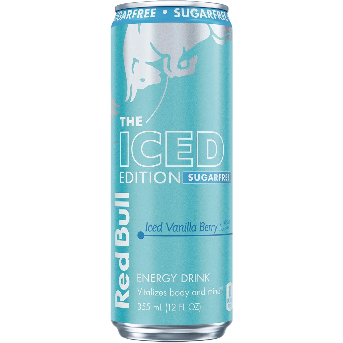 Clean Red Bull 12 Oz. Sugar- Iced Vanilla Berry Energy Drink Breathable