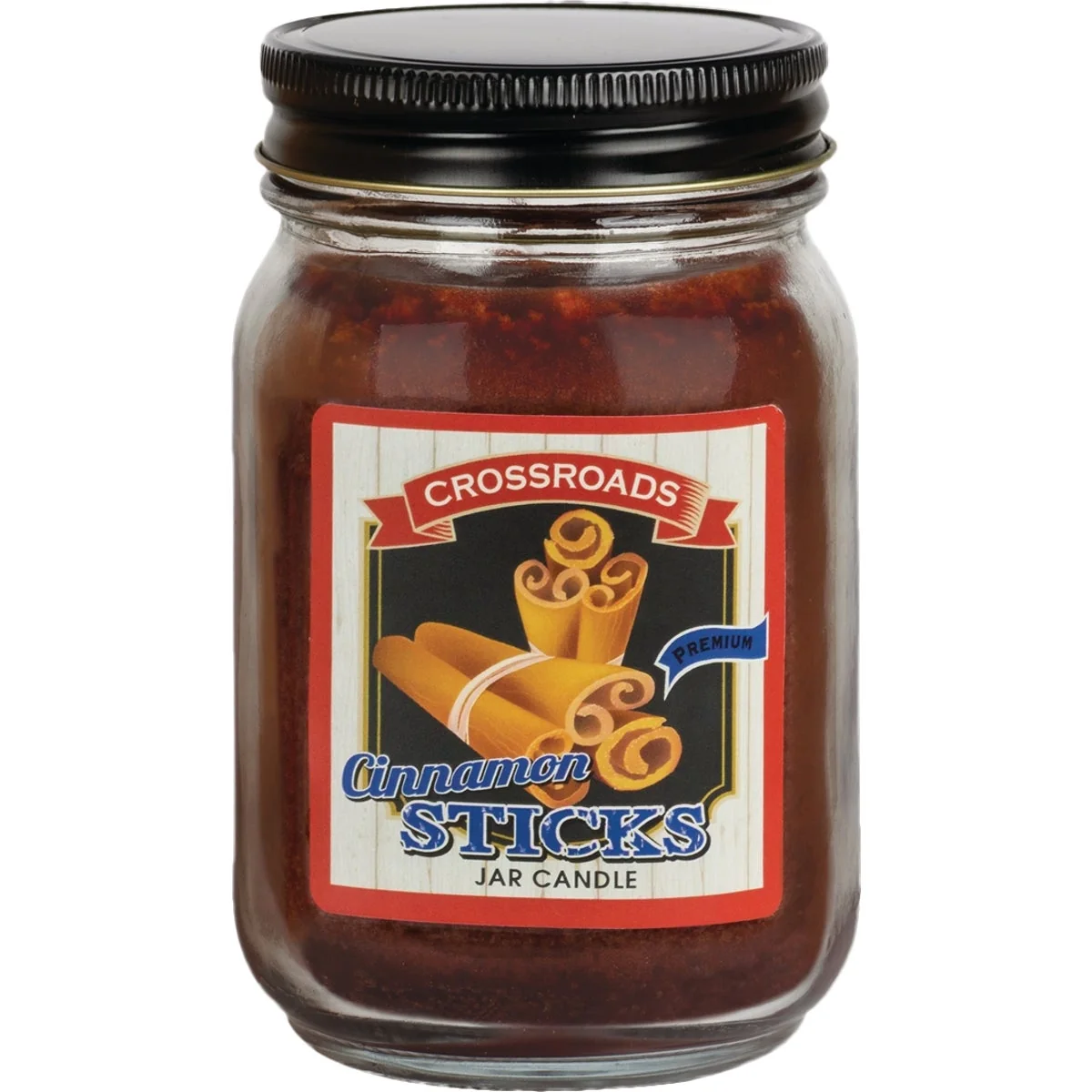 Healthy Crossroads Designs 12 Oz. Jar Candle Cinnamon Sticks Official
