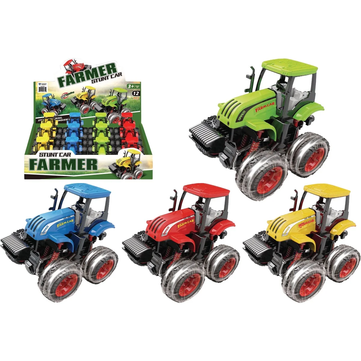 Next-Generation Diamond Visions Pull-Back Farmer Tractor Toy Verified