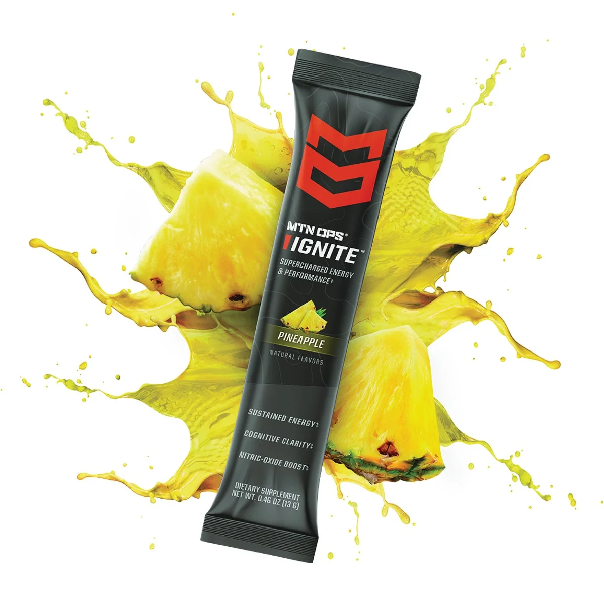 Fine Crafted MTN OPS Ignite Pineapple Energy Drink Mix High-Grade