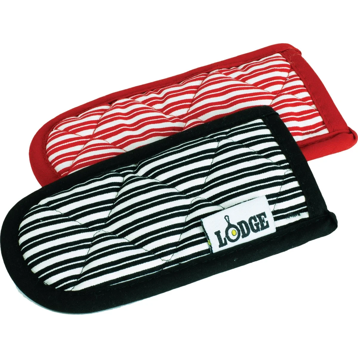 Solid Lodge Striped Hot Handle Holders 2-Pack Fashionable