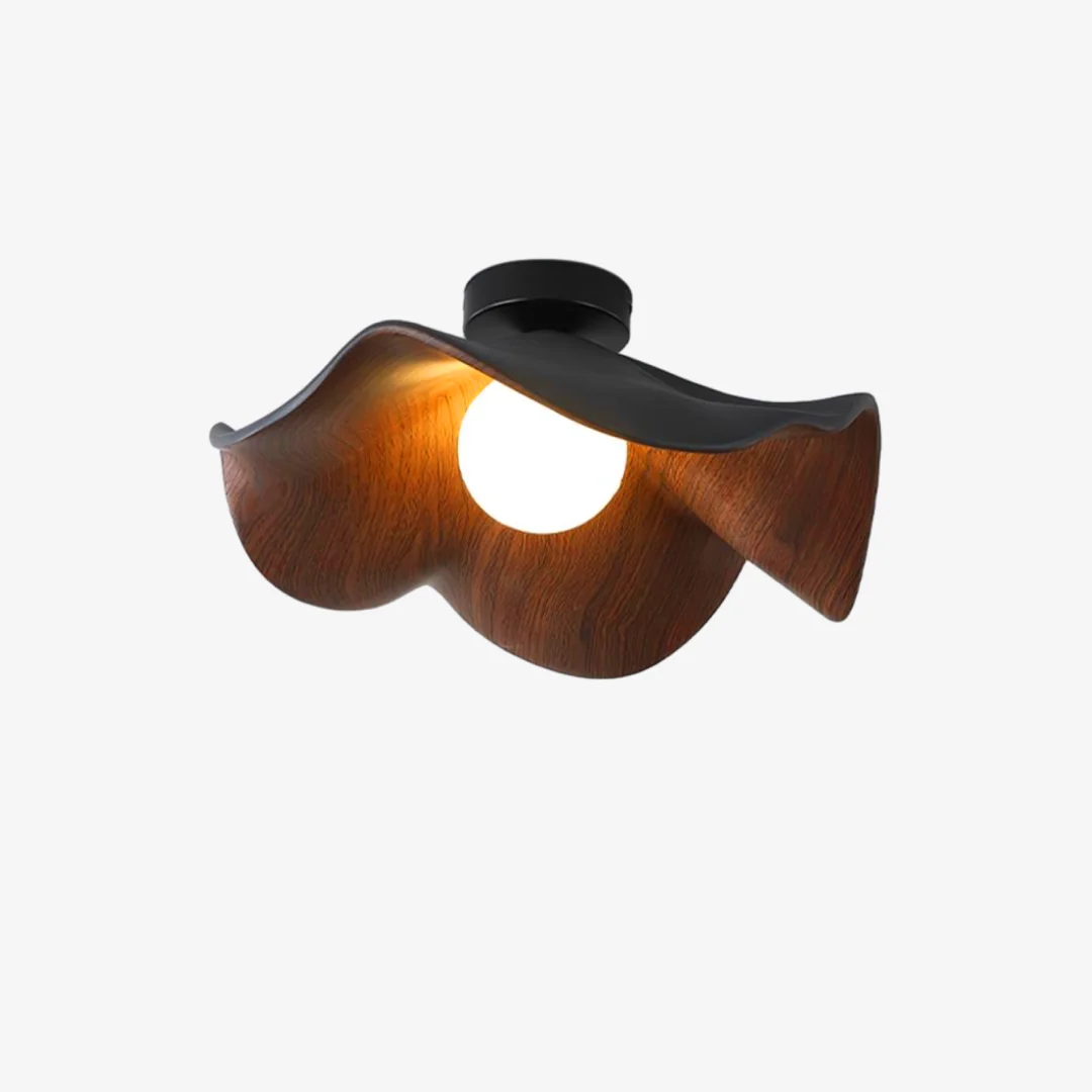 Versatile Lotus Leaf Ceiling Lamp Environmentally Friendly