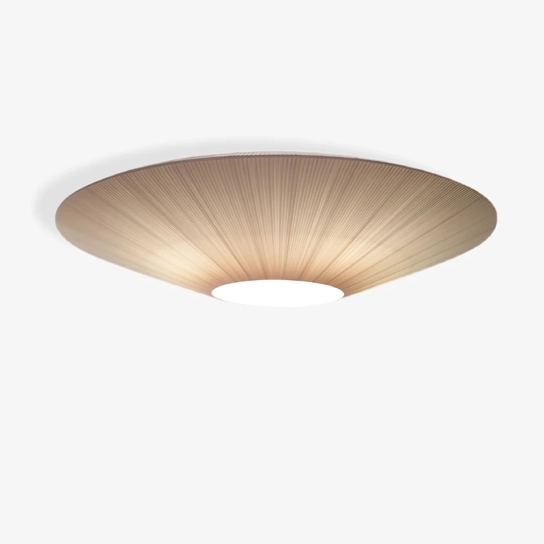 Superior Round Cloth Ceiling Light Environmentally Friendly