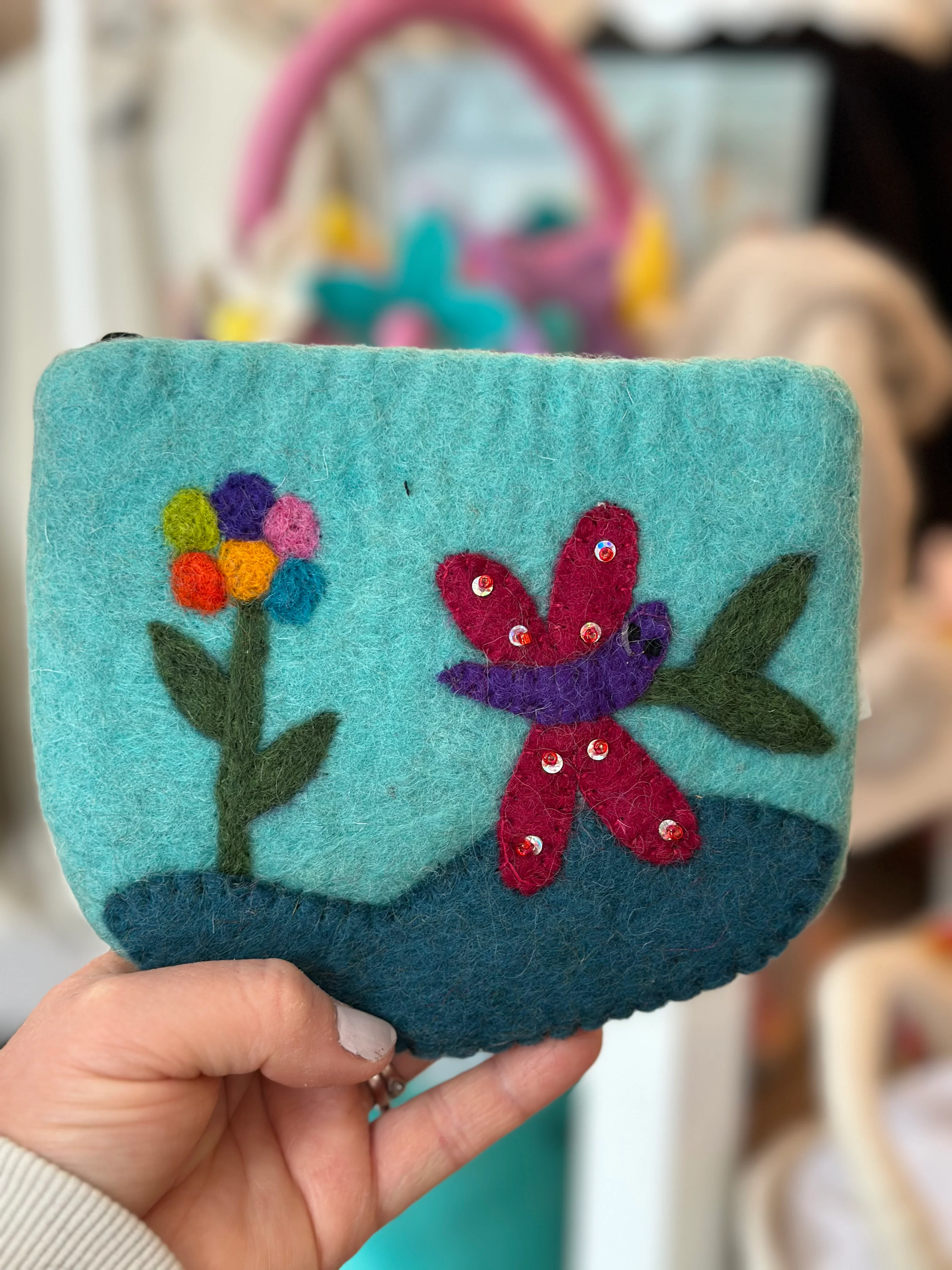 Pure Dragonfly Purse - Felt Premium