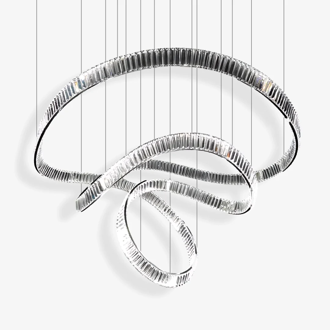 Fine Flying Ribbon Crystal Chandelier Next-Generation