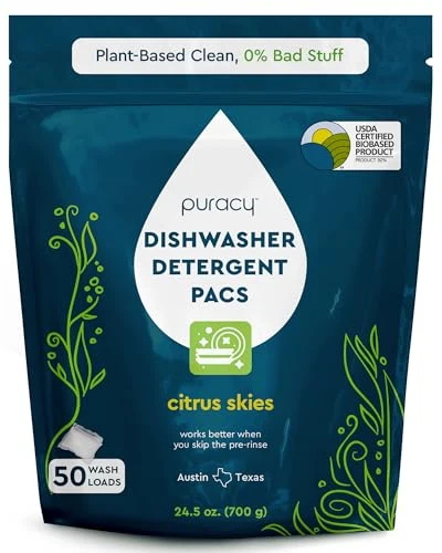 Safe Dishwasher Pods 50 Count Reusable