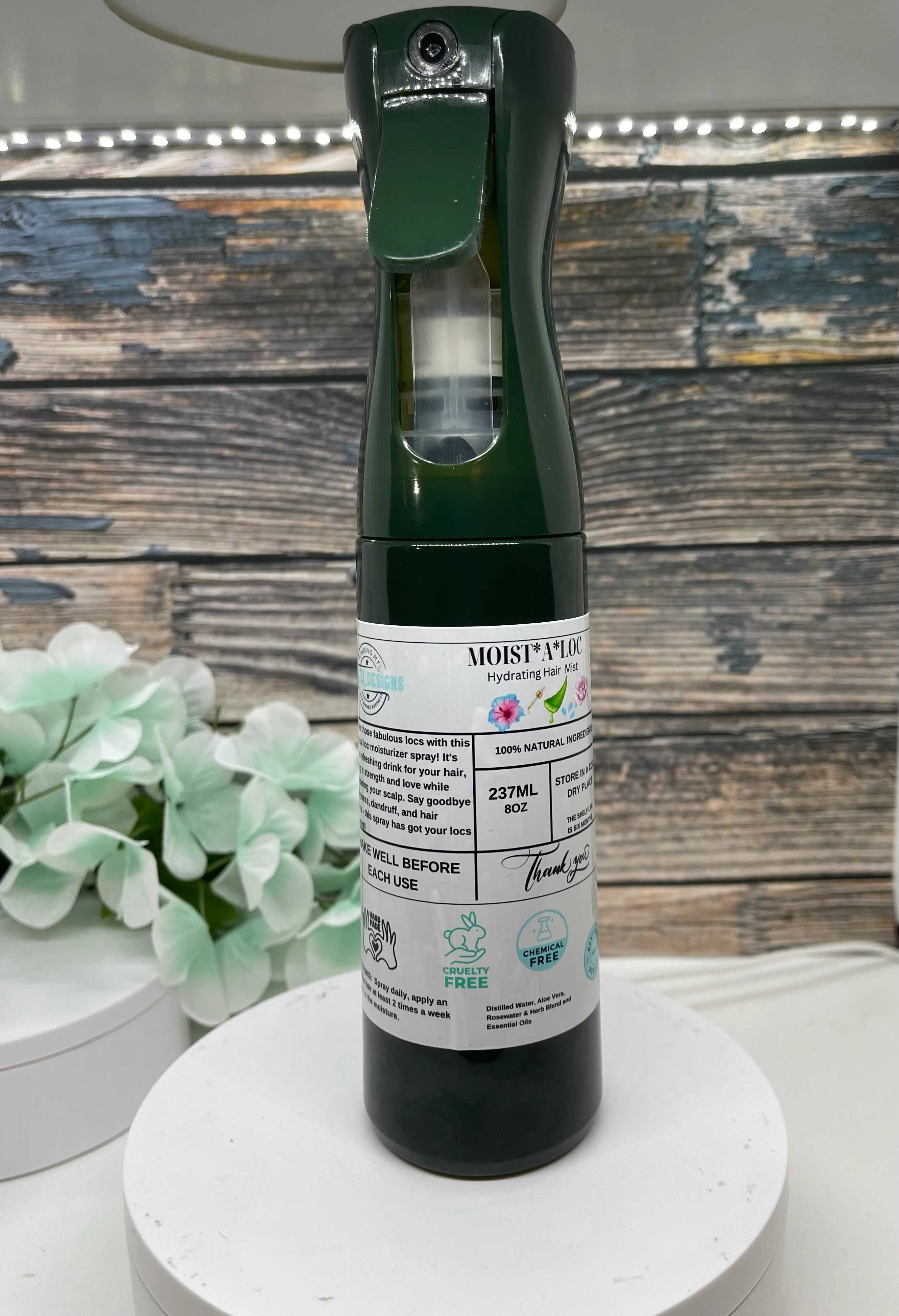Dependable MOIST A LOC Hydrating Hair Mist Official