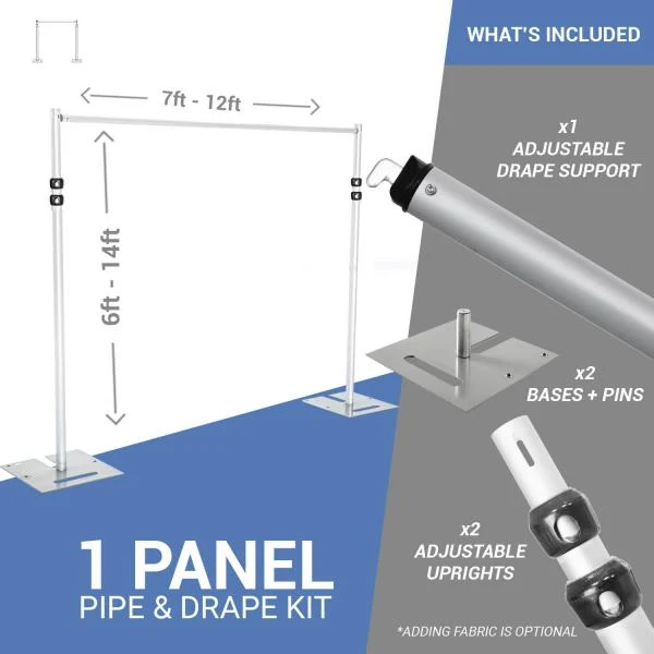 Reliable Pipe and Drape Stands Selected