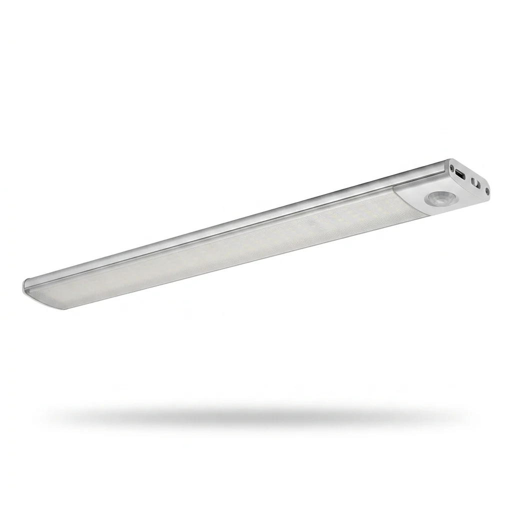 Reliable Motion Sensor LED Bar Light for Cabinets Hallways User-Friendly