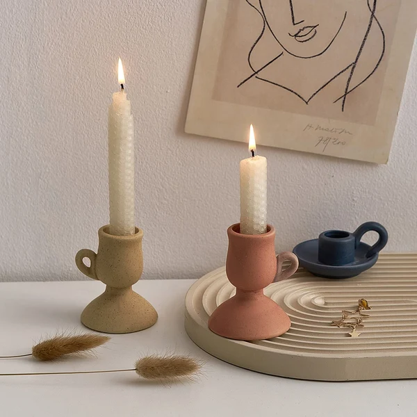 Refined Nordic Style Candle Holder Elite