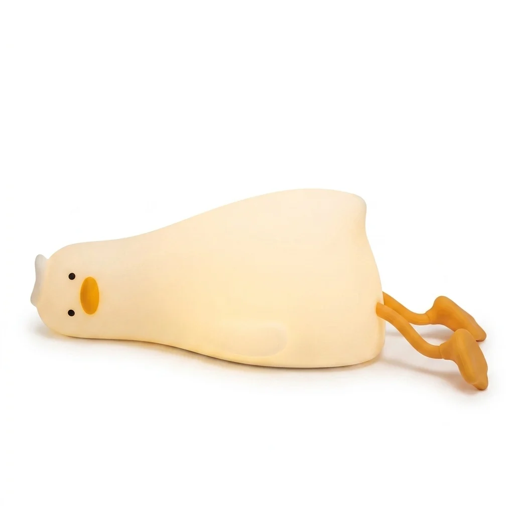 Classic Squeezable Silicone Animal Night Light 3 Levels Timer Convenient