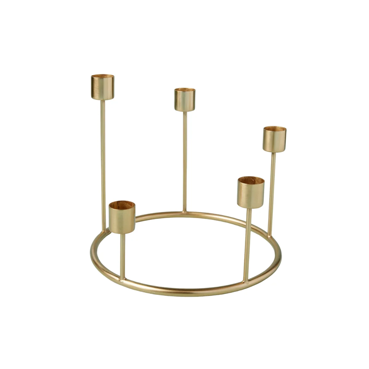 Premium Material Kent Gold Candlestick Wreath Small Fashionable