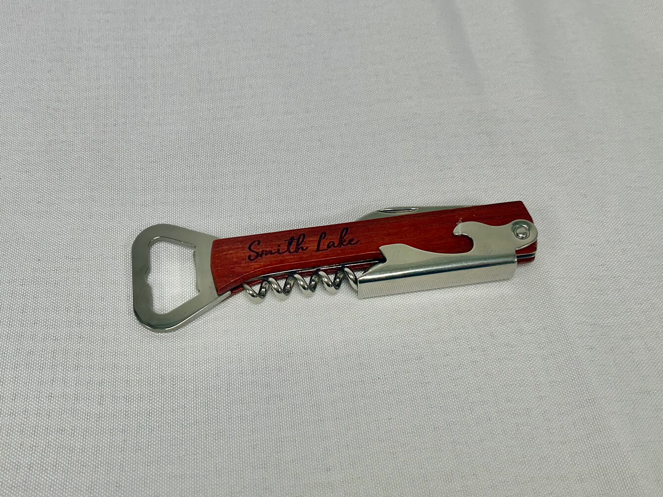 Consistent Smith Lake Rosewood Wine Bottle Opener Dependable
