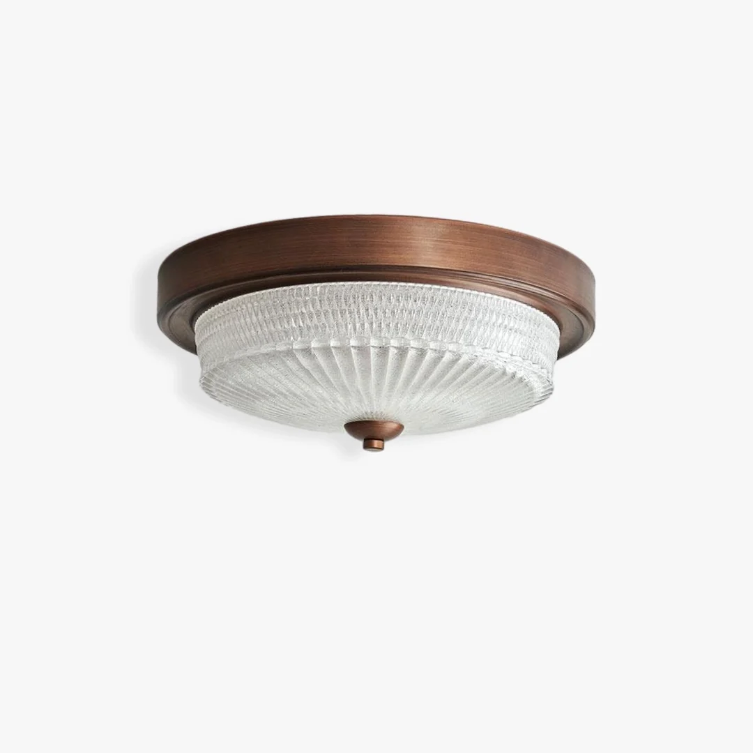 Expertly Made Retro Flush Ceiling Light Traditional
