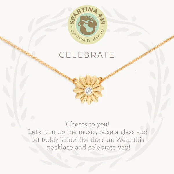 Expertly Made Sea La Vie Necklace Celebrate Gold Classic