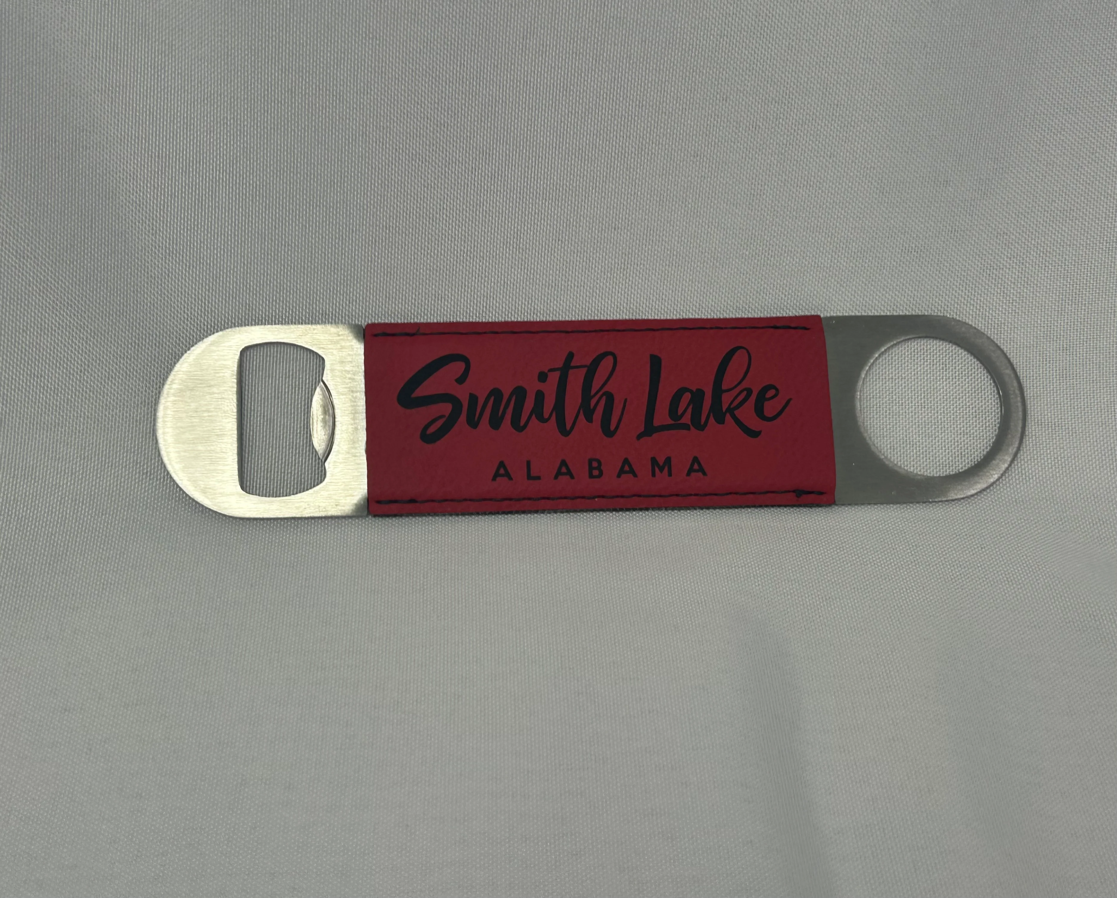 High-Performance Smith Lake Bottle Opener - Leatherette Solid