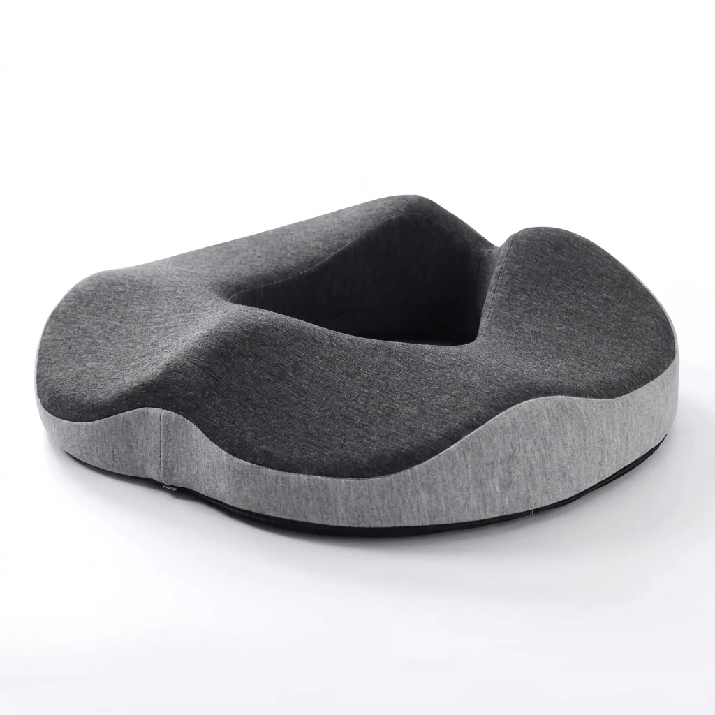 Pure Memory Foam Seat Cushion Coccyx Support for Chairs Cars Outstanding