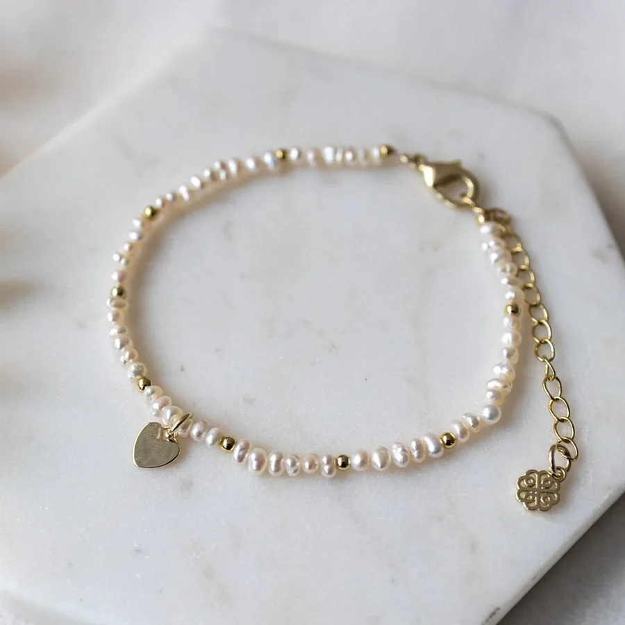 Stylish Amado Bracelet - White Pearl Elite