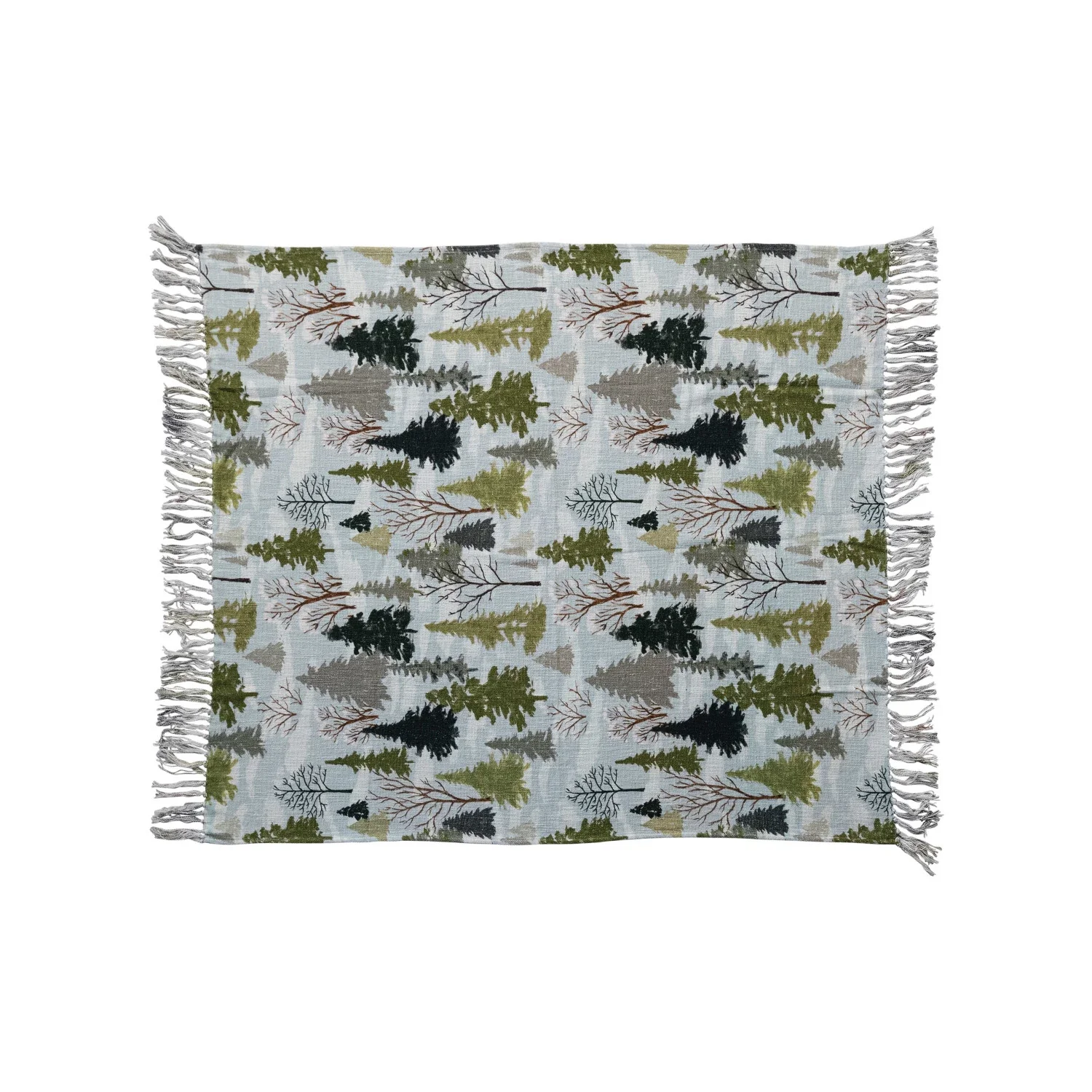 Professional Tree Pattern Printed Throw 60 x 50 Functional