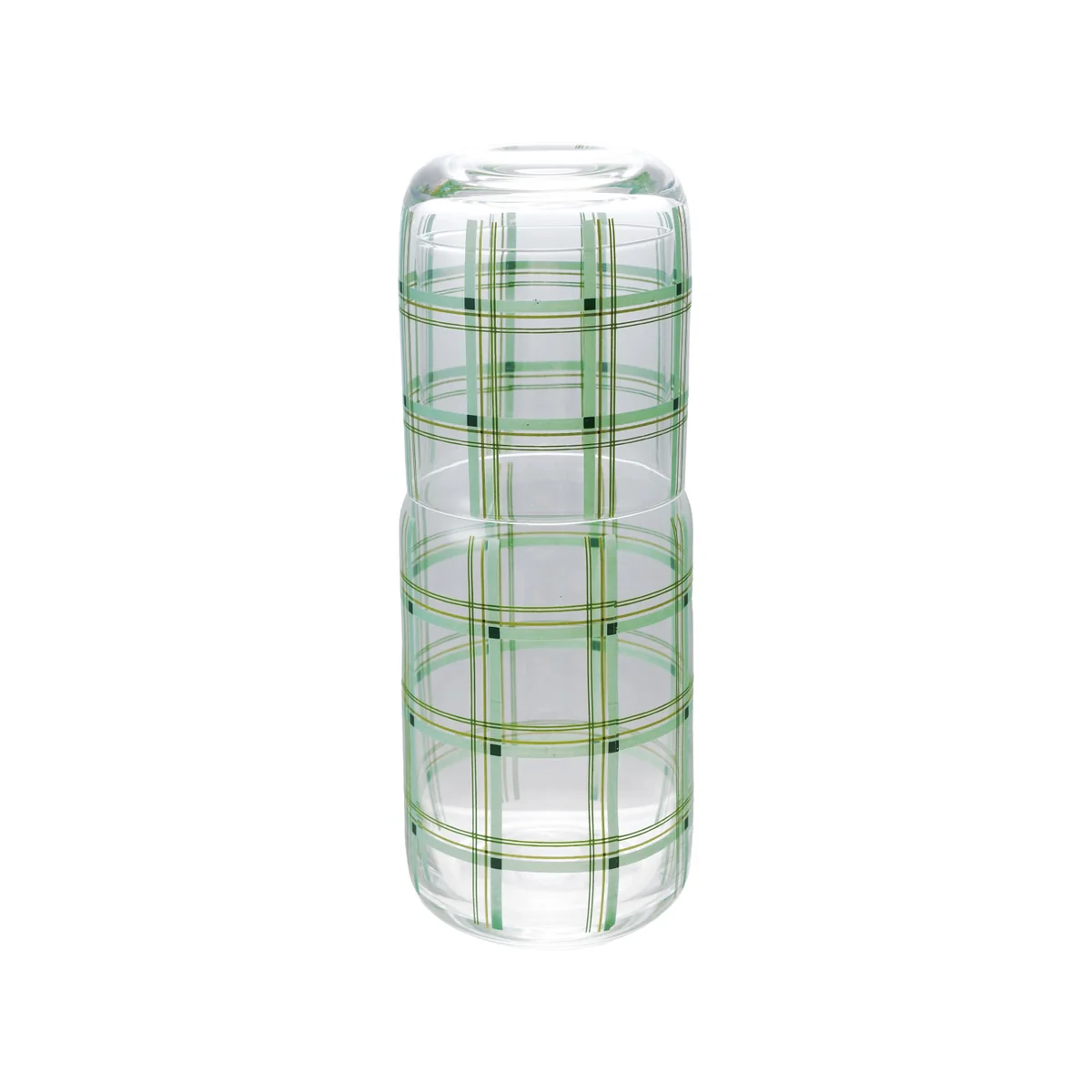 Healthy Glass 32-ounce Carafe w 12-ounce Drinking Glass Optimized