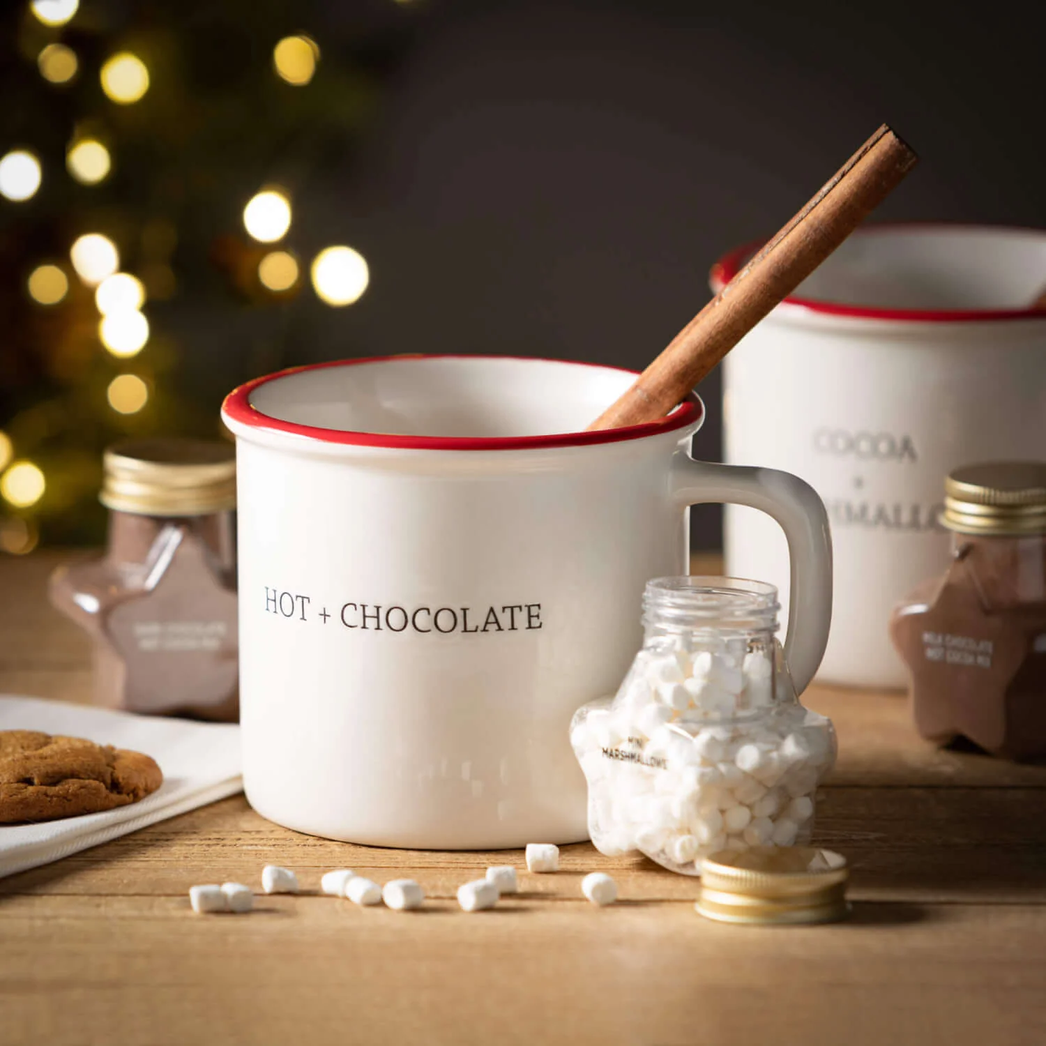 Breathable Holiday Mugs White with Red Rim 15oz Trusted