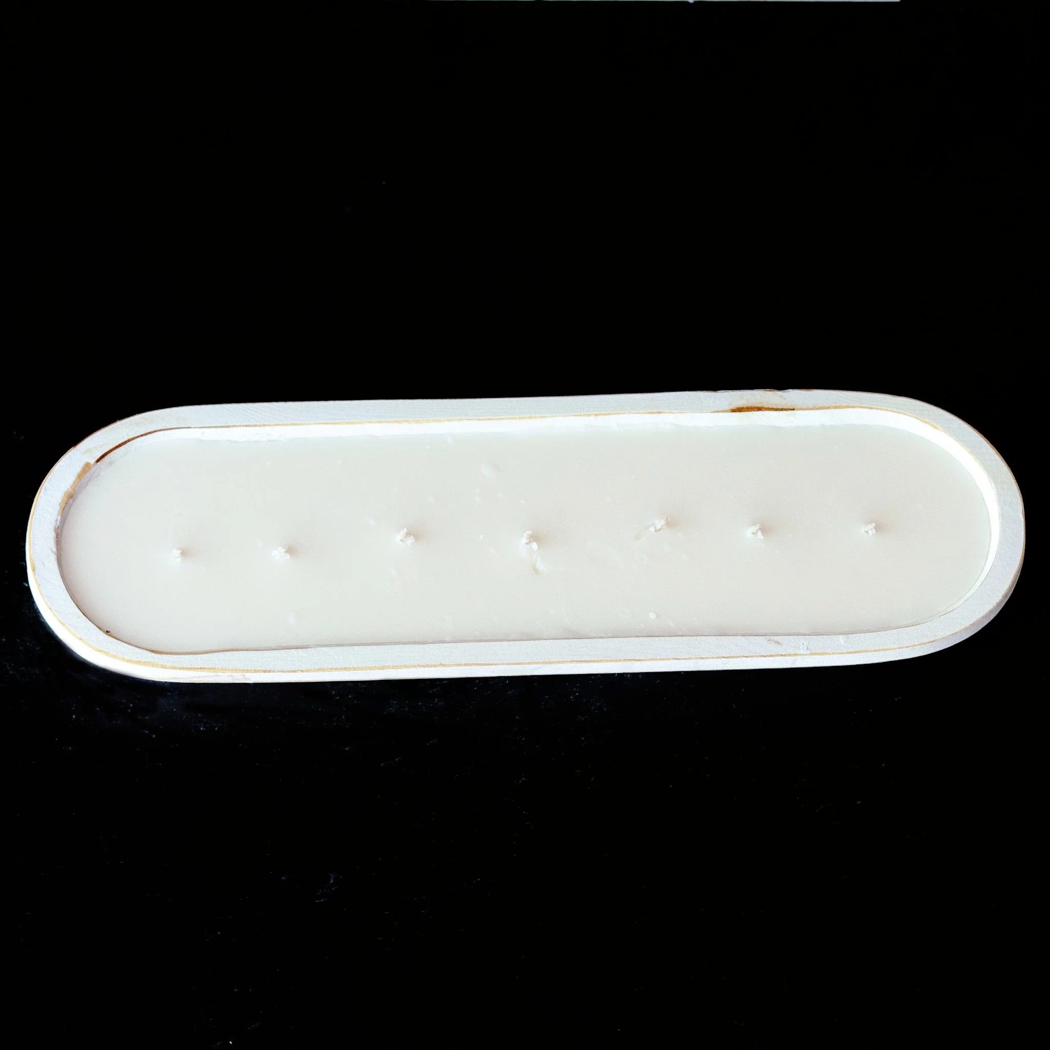 Casual Nana's Apple Butter - 7 Wick White Wood Dough Bowl Soy Candle Official