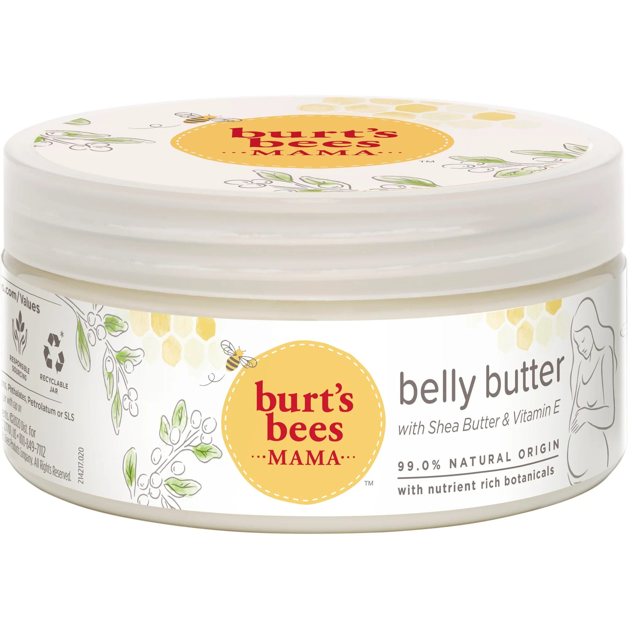 Genuine Burt's Bees Mama Bee Belly Butter Breathable