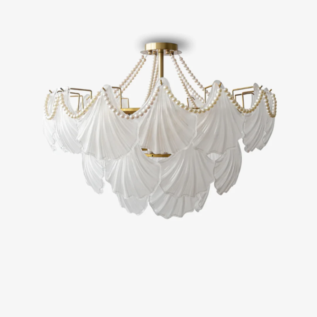 Stylish French Pearl Shell Chandelier Next-Generation