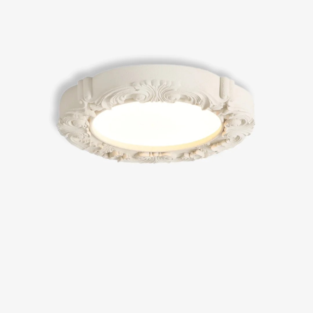 Unique French Relief Ceiling Light Fine