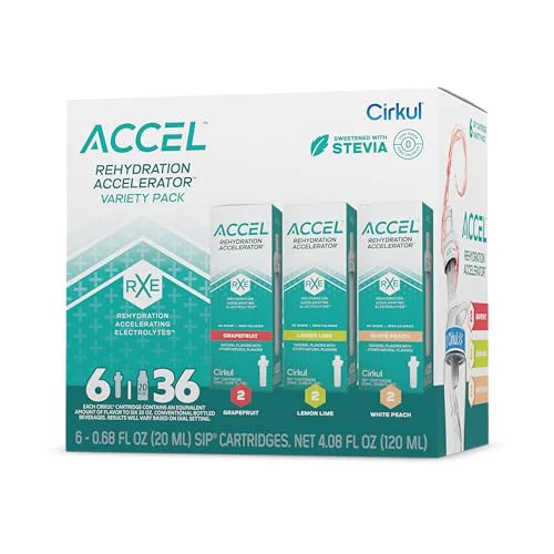 Expertly Made Accel 6 Pack. No Sugar 6 Count Environmentally Friendly