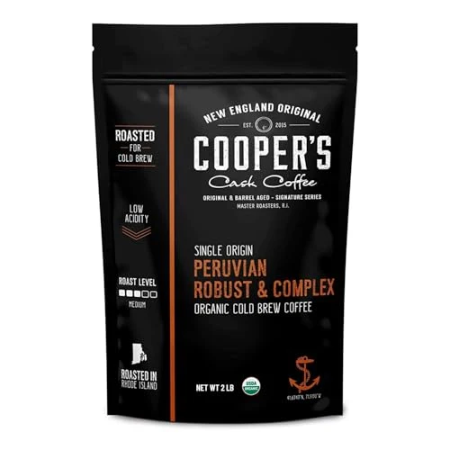 Advanced Peruvian Organic Cold Brew Coffee 32 Ounce Premium