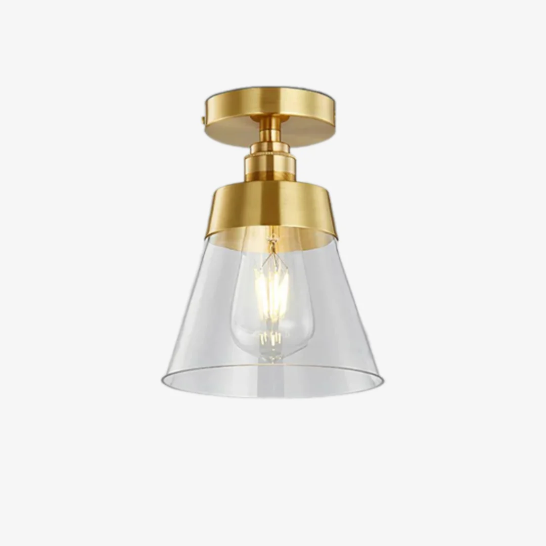 Reliable Horn Glass Ceiling Lamp Stylish