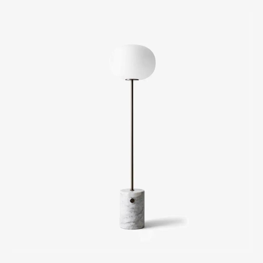 Quality Arcana Marble Floor Lamp Detailed