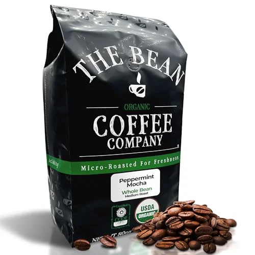Comfortable The Bean Organic Coffee Co. Peppermint Mocha 80 Ounce Elite