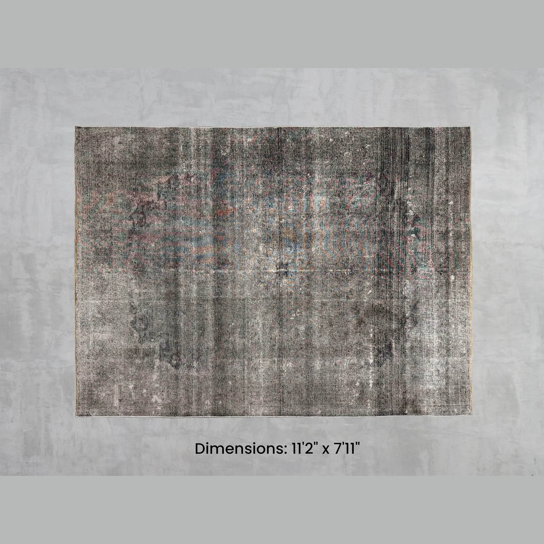 Reusable Namaste Rug - Grey 11'2 x 7'11 Reliable