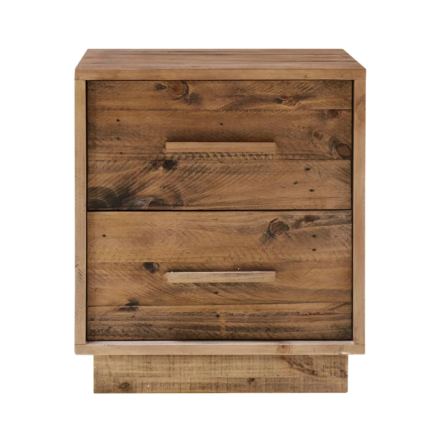 Functional Nevada Nightstand - Dark Driftwood Casual
