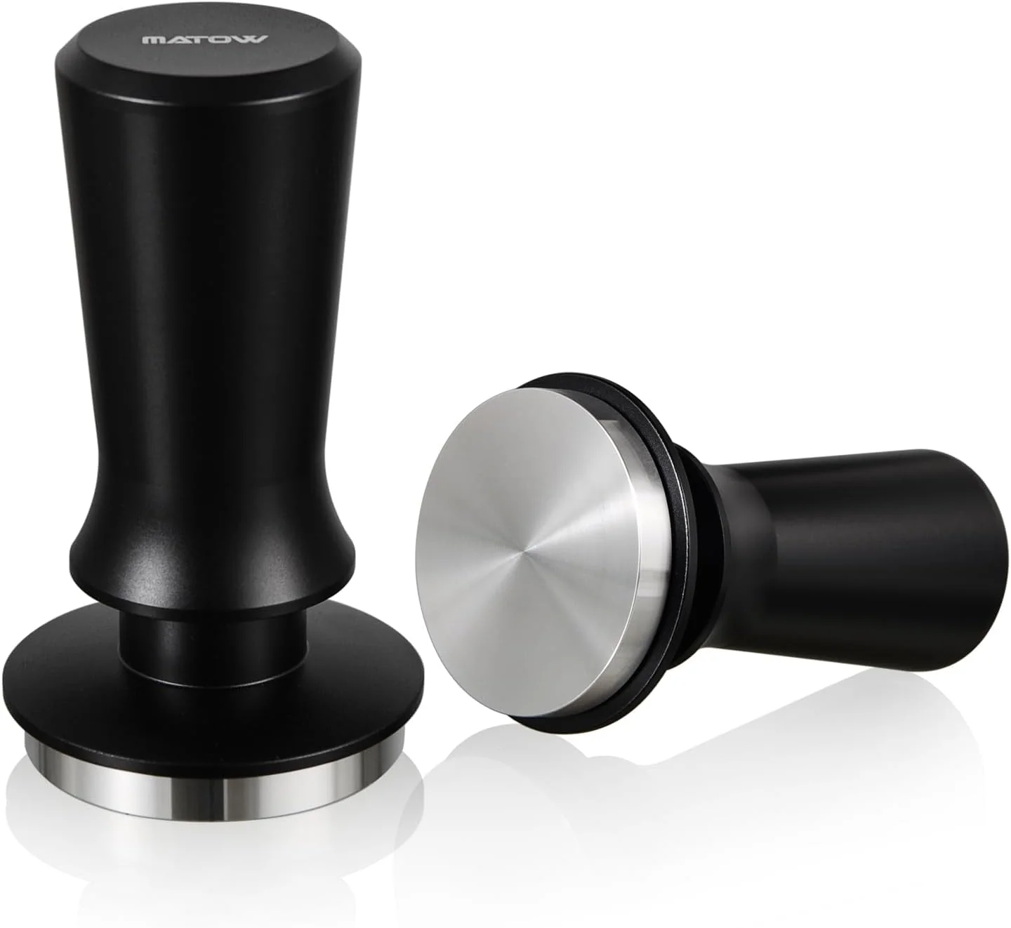 Environmentally Friendly MATOW 51mm Spring Loaded Espresso Tamper Fits 51mm Portafilter High-Grade